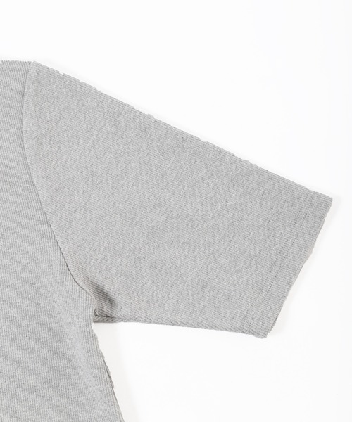 WC(ダブル シー)の「バラワンポイントガーターTシャツ(Tシャツ/カットソー・レディース・ホワイト/グレー・FREE)」の21枚目の写真