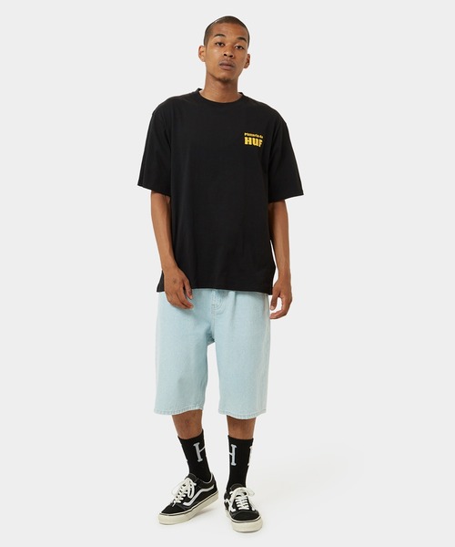 HUF(ハフ)の「NY DELIVERY TEE / HUF ハフ 半袖 プリント Tシャツ(Tシャツ/カットソー・メンズ・ブラック/ダークグリーン/ホワイト・SMALL/MEDIUM/LARGE/X-LARGE/XX-LARGE)」の7枚目の写真
