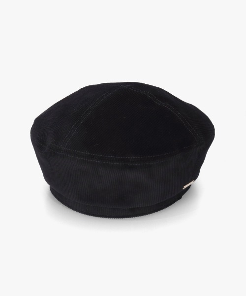 kaorinomori（カオリノモリ）の「kaorinomori ルモアベレー / カオリノモリ（ハンチング/ベレー帽・レディース・ブラック/ピンク・M/57.5cm）」の6枚目の写真