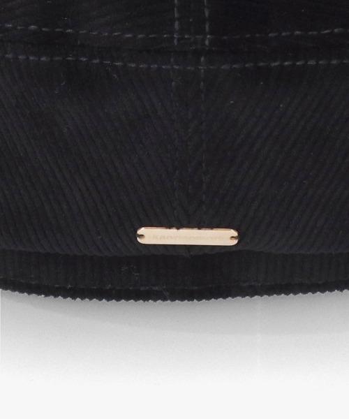 kaorinomori（カオリノモリ）の「kaorinomori ルモアベレー / カオリノモリ（ハンチング/ベレー帽・レディース・ブラック/ピンク・M/57.5cm）」の12枚目の写真