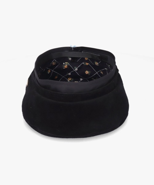 kaorinomori（カオリノモリ）の「kaorinomori ルモアベレー / カオリノモリ（ハンチング/ベレー帽・レディース・ブラック/ピンク・M/57.5cm）」の15枚目の写真