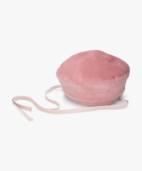 kaorinomori（カオリノモリ）の「kaorinomori ルモアベレー / カオリノモリ（ハンチング/ベレー帽・レディース・ブラック/ピンク・M/57.5cm）」の21枚目の写真