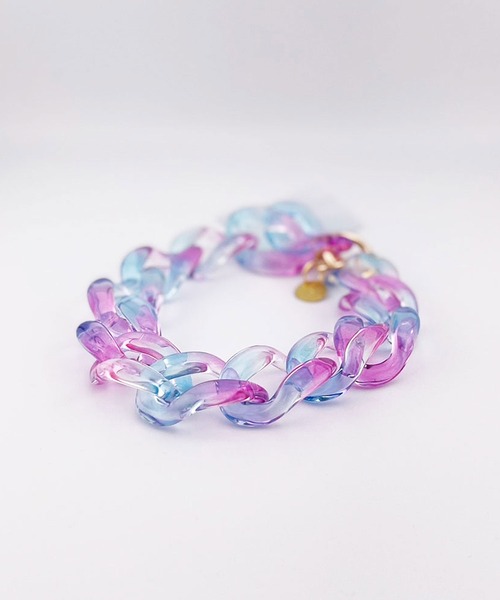 BROTHERHOOD（ブラザーフッド）の「【eY】ジェリー ビッグ カーブチェーン スマホ リスト ストラップ（スマホグッズ・レディース・オレンジ系その他/クリア/イエロー/グリーン系その他/ピンク系その他/イエロー系その他/ブルー系その他/その他2/ピンク系その他2/パープル系その他/ゴールド/ブラック/パープル系その他2/その他1・FREE）」の13枚目の写真