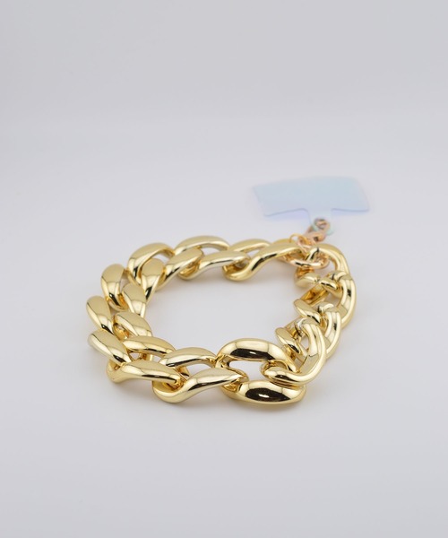 BROTHERHOOD（ブラザーフッド）の「【eY】ジェリー ビッグ カーブチェーン スマホ リスト ストラップ（スマホグッズ・レディース・オレンジ系その他/クリア/イエロー/グリーン系その他/ピンク系その他/イエロー系その他/ブルー系その他/その他2/ピンク系その他2/パープル系その他/ゴールド/ブラック/パープル系その他2/その他1・FREE）」の15枚目の写真