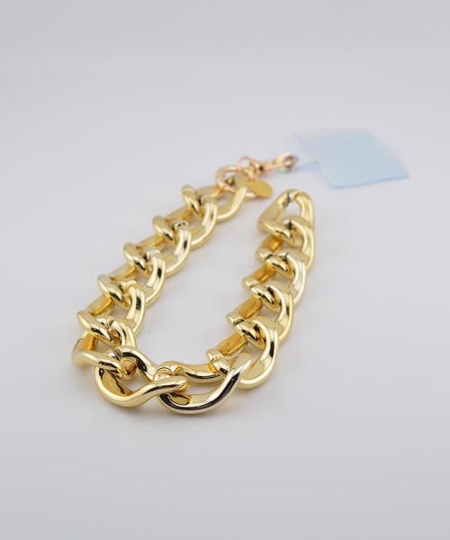 BROTHERHOOD（ブラザーフッド）の「【eY】ジェリー ビッグ カーブチェーン スマホ リスト ストラップ（スマホグッズ・レディース・オレンジ系その他/クリア/イエロー/グリーン系その他/ピンク系その他/イエロー系その他/ブルー系その他/その他2/ピンク系その他2/パープル系その他/ゴールド/ブラック/パープル系その他2/その他1・FREE）」の16枚目の写真