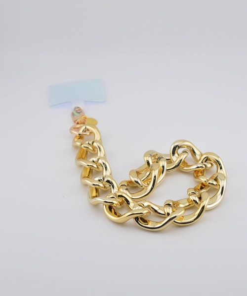 BROTHERHOOD（ブラザーフッド）の「【eY】ジェリー ビッグ カーブチェーン スマホ リスト ストラップ（スマホグッズ・レディース・オレンジ系その他/クリア/イエロー/グリーン系その他/ピンク系その他/イエロー系その他/ブルー系その他/その他2/ピンク系その他2/パープル系その他/ゴールド/ブラック/パープル系その他2/その他1・FREE）」の18枚目の写真