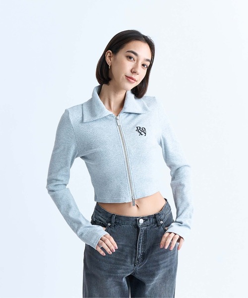 ROXY(ロキシー)の「BEAR HUG/ロキシーショート丈キャミ&カーディガンアンサンブル(アンサンブル・レディース・ブラック/グレー/グリーン・MEDIUM/LARGE/SMALL)」の12枚目の写真