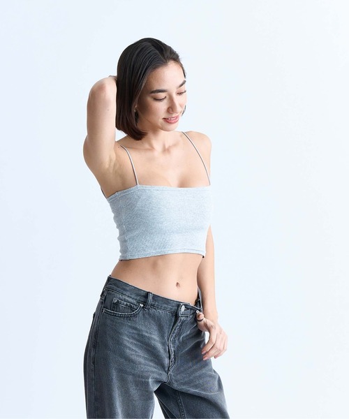 ROXY(ロキシー)の「BEAR HUG/ロキシーショート丈キャミ&カーディガンアンサンブル(アンサンブル・レディース・ブラック/グレー/グリーン・MEDIUM/LARGE/SMALL)」の15枚目の写真