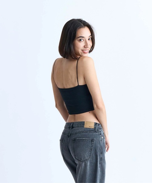ROXY(ロキシー)の「BEAR HUG/ロキシーショート丈キャミ&カーディガンアンサンブル(アンサンブル・レディース・ブラック/グレー/グリーン・MEDIUM/LARGE/SMALL)」の8枚目の写真