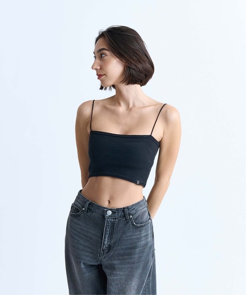 ROXY(ロキシー)の「BEAR HUG/ロキシーショート丈キャミ&カーディガンアンサンブル(アンサンブル・レディース・ブラック/グレー/グリーン・MEDIUM/LARGE/SMALL)」の10枚目の写真
