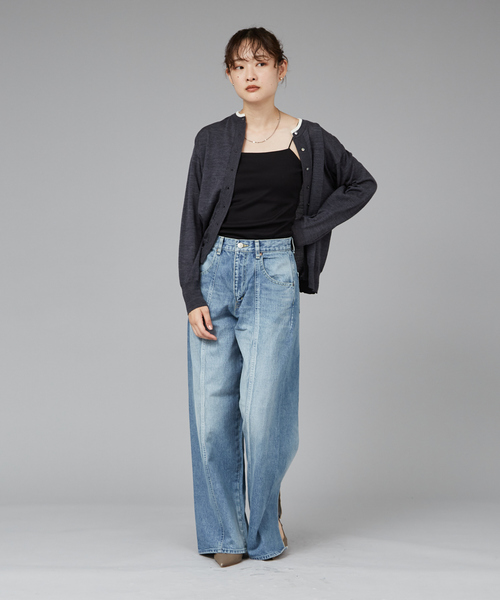 qualite scape（カリテ スケープ）の「カップインキャミソール（キャミソール・レディース・ブラック/ホワイト・フリー）」の19枚目の写真