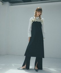 N.（N. Natural Beauty Basic） | ◆ラッフルビスチェキャミワンピース(ワンピース)