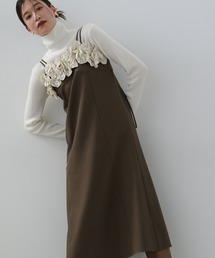 N.（N. Natural Beauty Basic） | ◆ラッフルビスチェキャミワンピース(ワンピース)