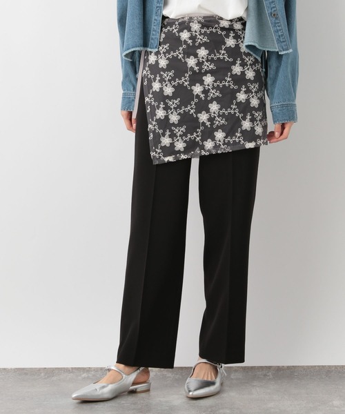 GLOBAL WORK（グローバルワーク）の「刺繍フラワーラップベルト/147080（その他小物・レディース・アイボリー/ブラック/グレー・ONE SIZE）」の3枚目の写真