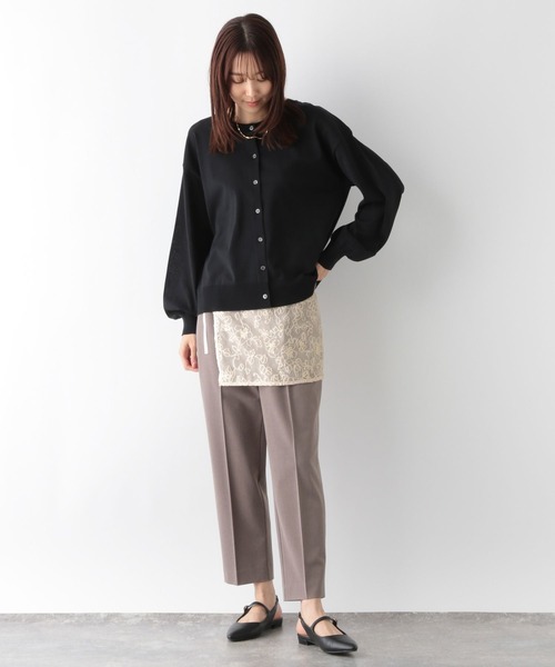 GLOBAL WORK（グローバルワーク）の「刺繍フラワーラップベルト/147080（その他小物・レディース・アイボリー/ブラック/グレー・ONE SIZE）」の4枚目の写真