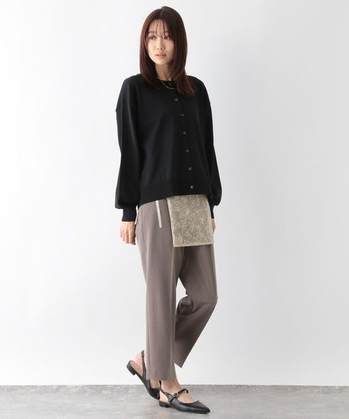 GLOBAL WORK（グローバルワーク）の「刺繍フラワーラップベルト/147080（その他小物・レディース・アイボリー/ブラック/グレー・ONE SIZE）」の5枚目の写真