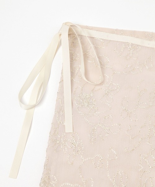 GLOBAL WORK（グローバルワーク）の「刺繍フラワーラップベルト/147080（その他小物・レディース・アイボリー/ブラック/グレー・ONE SIZE）」の21枚目の写真