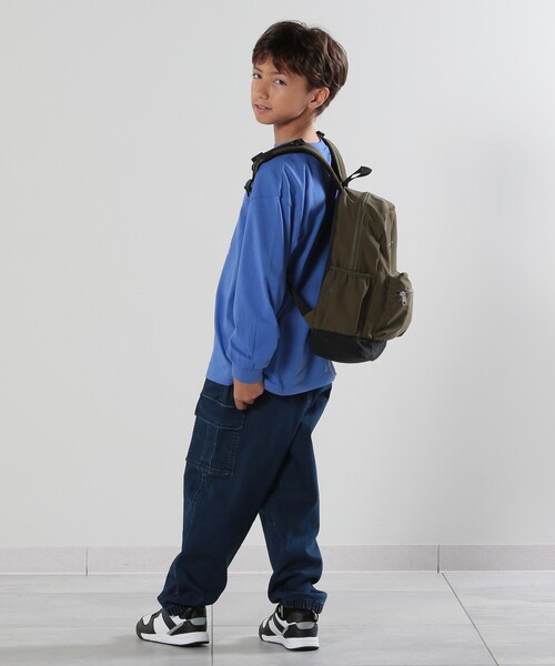 SHOO・LA・RUE（シューラルー）の「◆シリコン恐竜リュック（バックパック/リュック・キッズ・ベージュ/ダークオリーブ・00）」の15枚目の写真