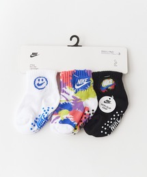 NIKE（ナイキ）の「NIKE/ナイキ Nike Express Yourself 0-6M Gripper Socks 3 Pairs 靴下（ソックス/靴下・キッズ）」