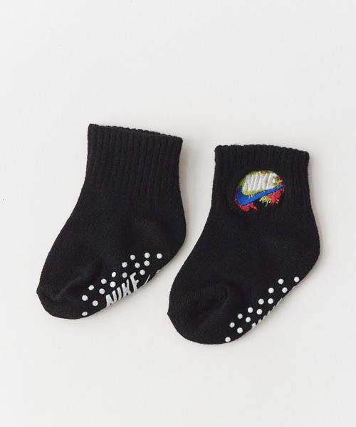 NIKE（ナイキ）の「NIKE/ナイキ Nike Express Yourself 0-6M Gripper Socks 3 Pairs 靴下（ソックス/靴下・キッズ・ホワイト・6-12M）」の4枚目の写真