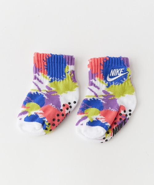 NIKE（ナイキ）の「NIKE/ナイキ Nike Express Yourself 0-6M Gripper Socks 3 Pairs 靴下（ソックス/靴下・キッズ・ホワイト・6-12M）」の3枚目の写真