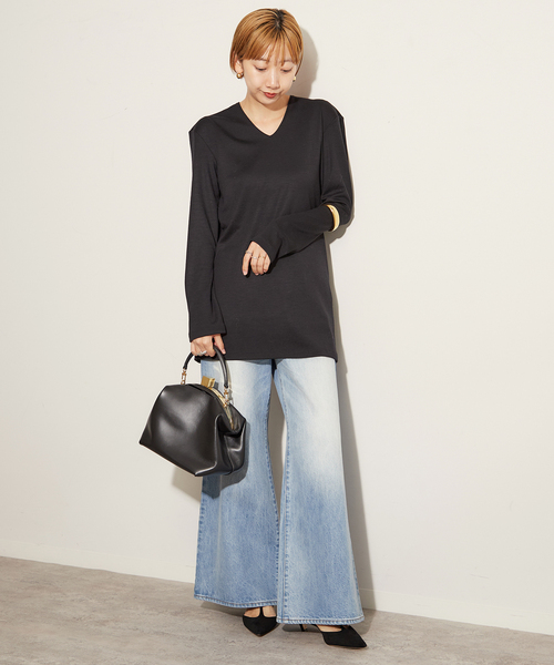 プラージュ Plage 《予約》SQUARE SHOULDER H/S Tシャツ