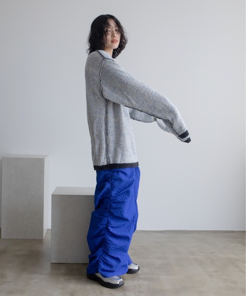 【セール】フクレジャガードシャーリングパンツ(その他パンツ)|VACANCY(ヴァカンシー) 【セール】フクレジャガードシャーリングパンツ(その他パンツ)|VACANCY(ヴァカンシー)