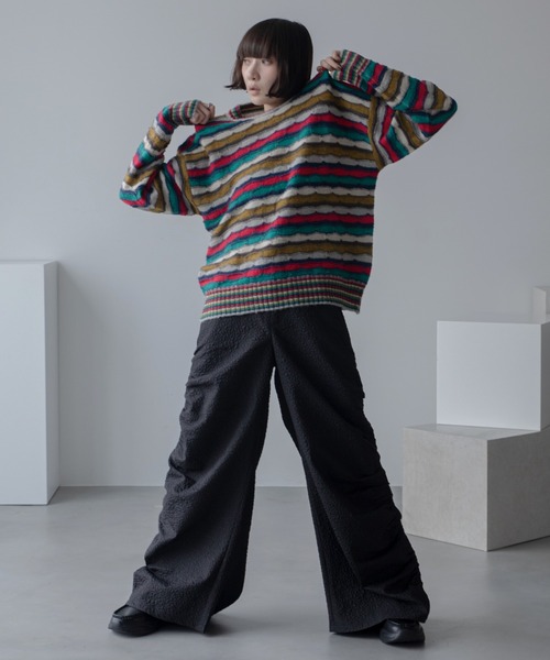 【セール】フクレジャガードシャーリングパンツ(その他パンツ)|VACANCY(ヴァカンシー) 【セール】フクレジャガードシャーリングパンツ(その他パンツ)|VACANCY(ヴァカンシー)