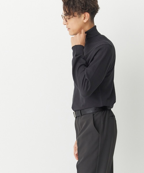 coca（coca）（コカ）の「フェイクレザーベルト（ベルト・メンズ・ブラック・ONE SIZE）」の4枚目の写真