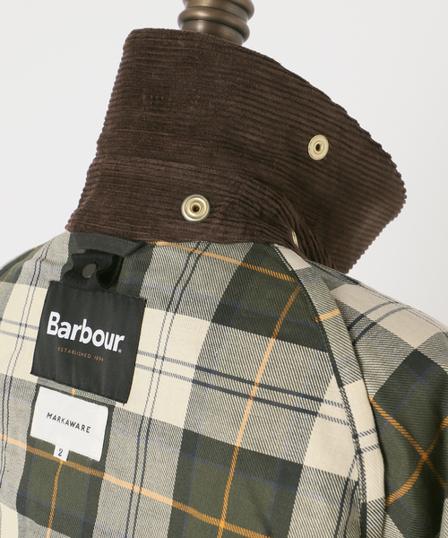 Barbour（バブアー）の「Barbour for MARKAWARE & EDIFICE 別注 SPEY/スペイ（その他アウター・メンズ・チャコールグレー/カーキ・1/2/3）」の4枚目の写真