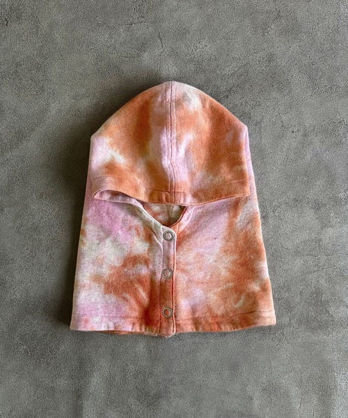 BIG FIELD（ビッグフィールド）の「タイダイバラクラバ（ニットキャップ/ビーニー・キッズ・チャコール/ブルー/ピンク・FREE）」の3枚目の写真