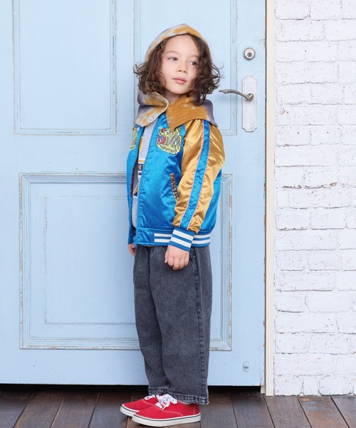 BIG FIELD（ビッグフィールド）の「タイダイバラクラバ（ニットキャップ/ビーニー・キッズ・チャコール/ブルー/ピンク・FREE）」の7枚目の写真