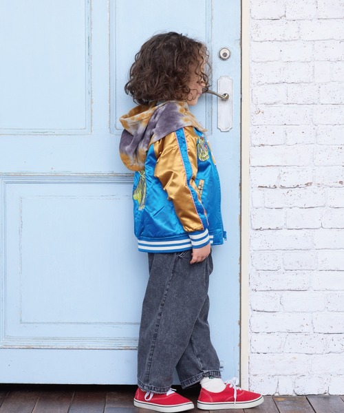 BIG FIELD（ビッグフィールド）の「タイダイバラクラバ（ニットキャップ/ビーニー・キッズ・チャコール/ブルー/ピンク・FREE）」の10枚目の写真