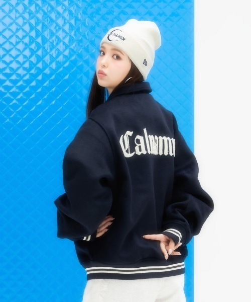 NEW ERA(ニューエラ)の「NEW ERA/ニューエラ ビーニー ベーシック カフニット "CALNAMUR カルナムール コラボコレクション" 14349019/14349020(ニットキャップ/ビーニー・レディース・オフホワイト/ネイビー・FREE)」の4枚目の写真