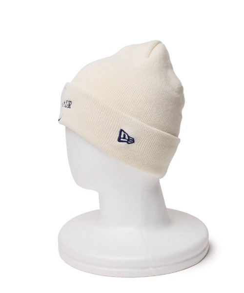 NEW ERA(ニューエラ)の「NEW ERA/ニューエラ ビーニー ベーシック カフニット "CALNAMUR カルナムール コラボコレクション" 14349019/14349020(ニットキャップ/ビーニー・レディース・オフホワイト/ネイビー・FREE)」の9枚目の写真