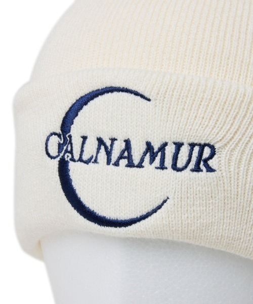NEW ERA(ニューエラ)の「NEW ERA/ニューエラ ビーニー ベーシック カフニット "CALNAMUR カルナムール コラボコレクション" 14349019/14349020(ニットキャップ/ビーニー・レディース・オフホワイト/ネイビー・FREE)」の6枚目の写真