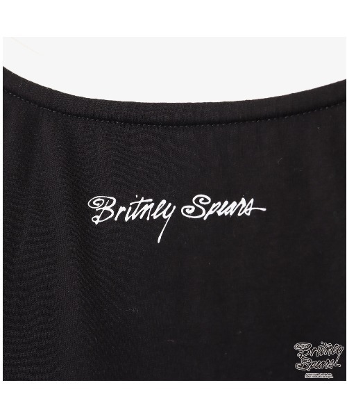 atmos pink(アトモスピンク)の「atmos pink x Britney Spears I LOVE Britney LS T-shirt / アトモス ピンク X ブリトニー スピアーズ アイ ラブ ブリトニー エルエス ティーシャツ 【SP】(Tシャツ/カットソー・レディース・ホワイト/ピンク/ブラック・FREE)」の10枚目の写真