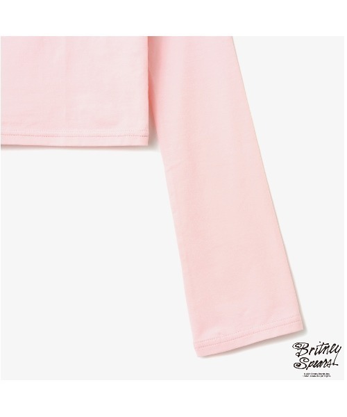 atmos pink(アトモスピンク)の「atmos pink x Britney Spears I LOVE Britney LS T-shirt / アトモス ピンク X ブリトニー スピアーズ アイ ラブ ブリトニー エルエス ティーシャツ 【SP】(Tシャツ/カットソー・レディース・ホワイト/ピンク/ブラック・FREE)」の15枚目の写真