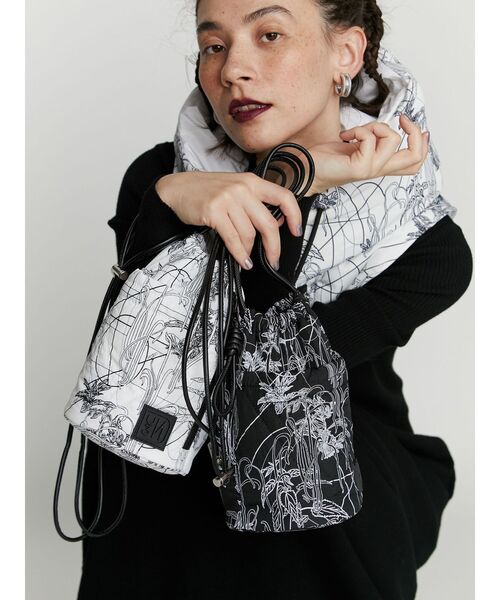 今期最新 完売品！！アンスリード　ダウンベスト　UN3D　LINE FLOWER LINE FLOWER PADDED VEST【セットアップ着用可能】｜アンス