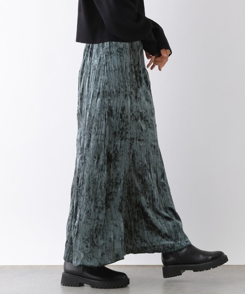 LEPSIM（レプシィム）の「ベロアロングスカート　134229（スカート・レディース・グリーン/グレー・FREE）」の14枚目の写真