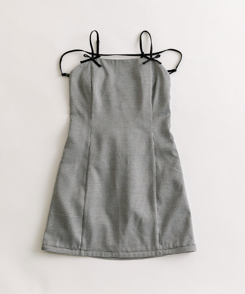 OLIVE des OLIVE しおん 3wayミニワンピース グレー セール】3wayドッキングミニワンピ（ワンピース）｜OLIVE des