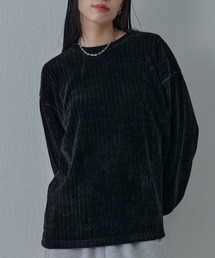 COLONY 2139 | シャギージャガードクルーネックプルオーバー(Tシャツ/カットソー)