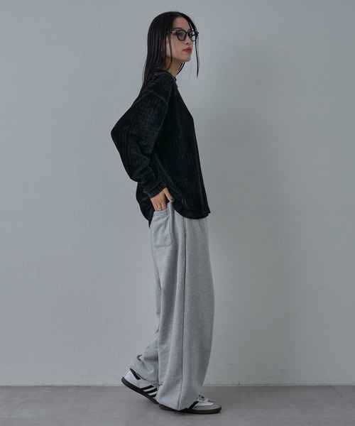 COLONY 2139（コロニートゥーワンスリーナイン）の「シャギージャガードクルーネックプルオーバー（Tシャツ/カットソー・メンズ・ホワイト/ブラック・LARGE/MEDIUM）」の11枚目の写真