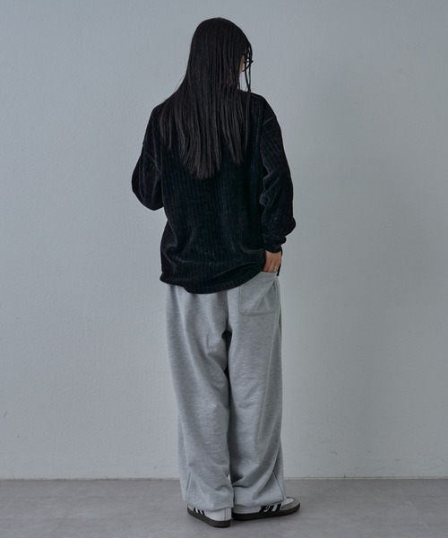 COLONY 2139（コロニートゥーワンスリーナイン）の「シャギージャガードクルーネックプルオーバー（Tシャツ/カットソー・メンズ・ホワイト/ブラック・LARGE/MEDIUM）」の12枚目の写真