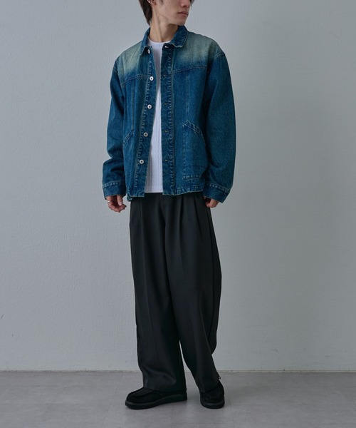 COLONY 2139（コロニートゥーワンスリーナイン）の「シャギージャガードクルーネックプルオーバー（Tシャツ/カットソー・メンズ・ホワイト/ブラック・LARGE/MEDIUM）」の16枚目の写真