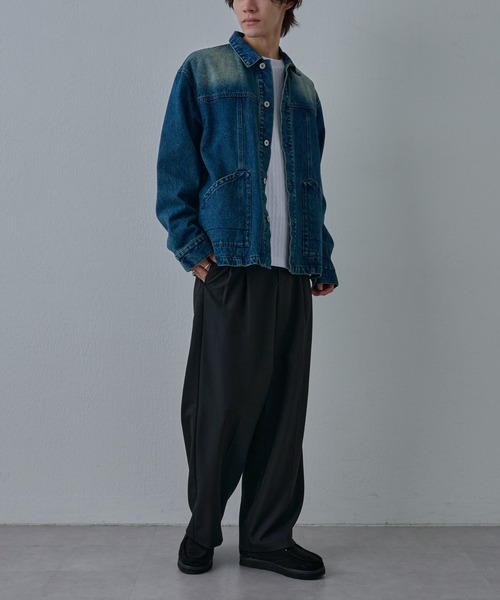 COLONY 2139（コロニートゥーワンスリーナイン）の「シャギージャガードクルーネックプルオーバー（Tシャツ/カットソー・メンズ・ホワイト/ブラック・LARGE/MEDIUM）」の17枚目の写真