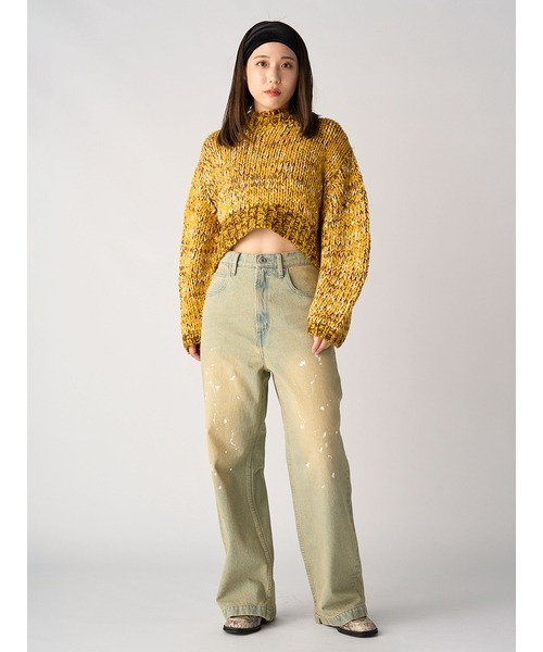 LILY BROWN（リリーブラウン）の「チャンキーニットトップス（ニット