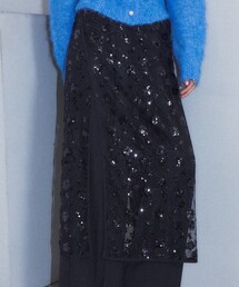 GALLEST | スパンコールオーバースカート(スカート)