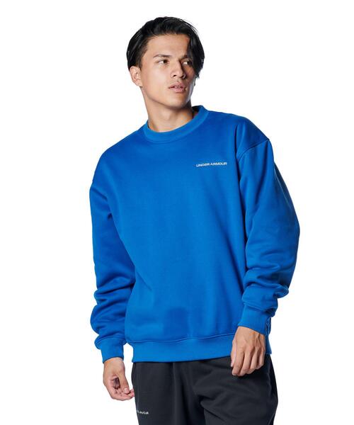【セール】UAディーエヌエー フリース クルー（ライフスタイル/メンズ）（その他アウター）｜UNDER ARMOUR（アンダーアーマー）その他アウター