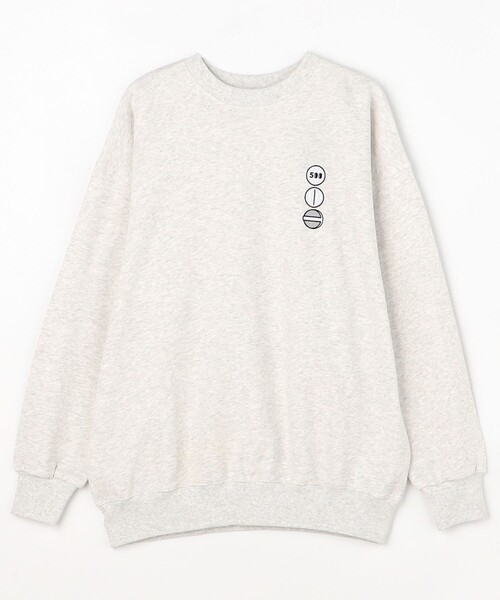 FREAK'S STORE(フリークスストア)の「消極男子/マイナスダンシ 轉生到人間 SWEAT(スウェット・メンズ・ホワイト/ブラック/アッシュグレー・MEDIUM/LARGE/X-LARGE)」の1枚目の写真
